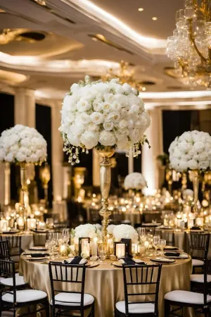 گل آرایی با گل های بسیار بلند